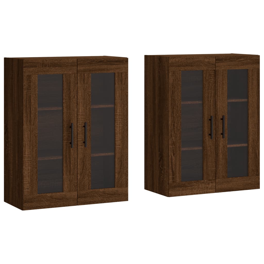 Armoires murales 2 pcs chêne marron bois d'ingénierie - XIOS