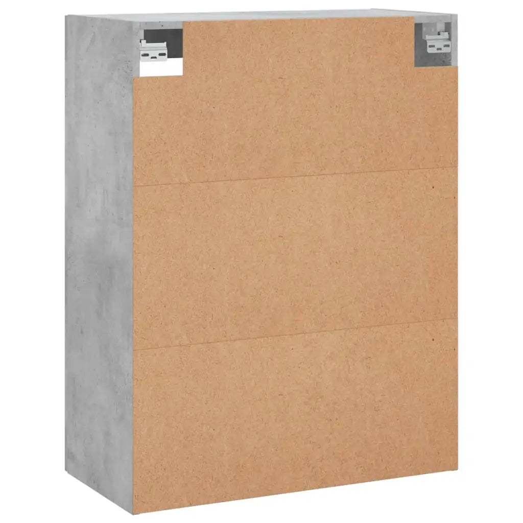 Armoires murales 2 pcs gris béton bois d’ingénierie - XIOS