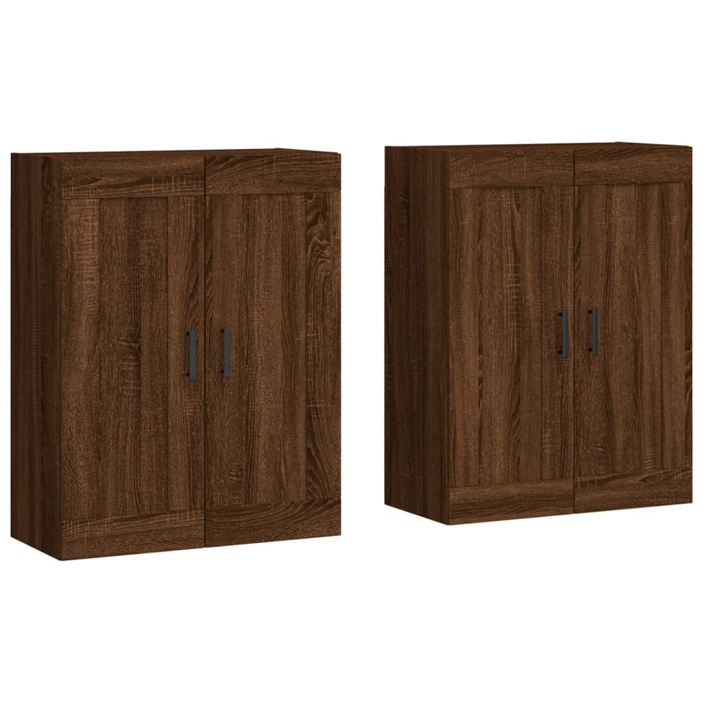 Armoires murales 2 pcs chêne marron bois d'ingénierie - XIOS
