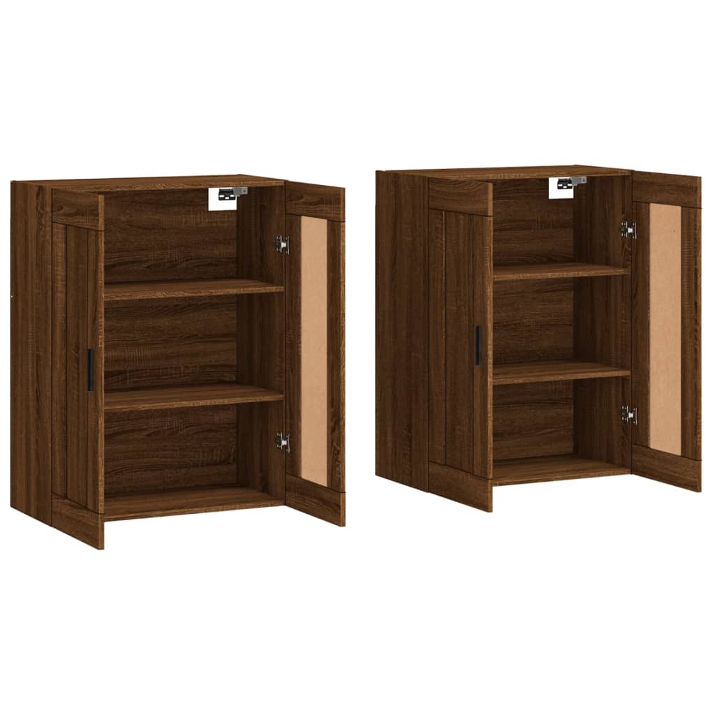 Armoires murales 2 pcs chêne marron bois d'ingénierie - XIOS