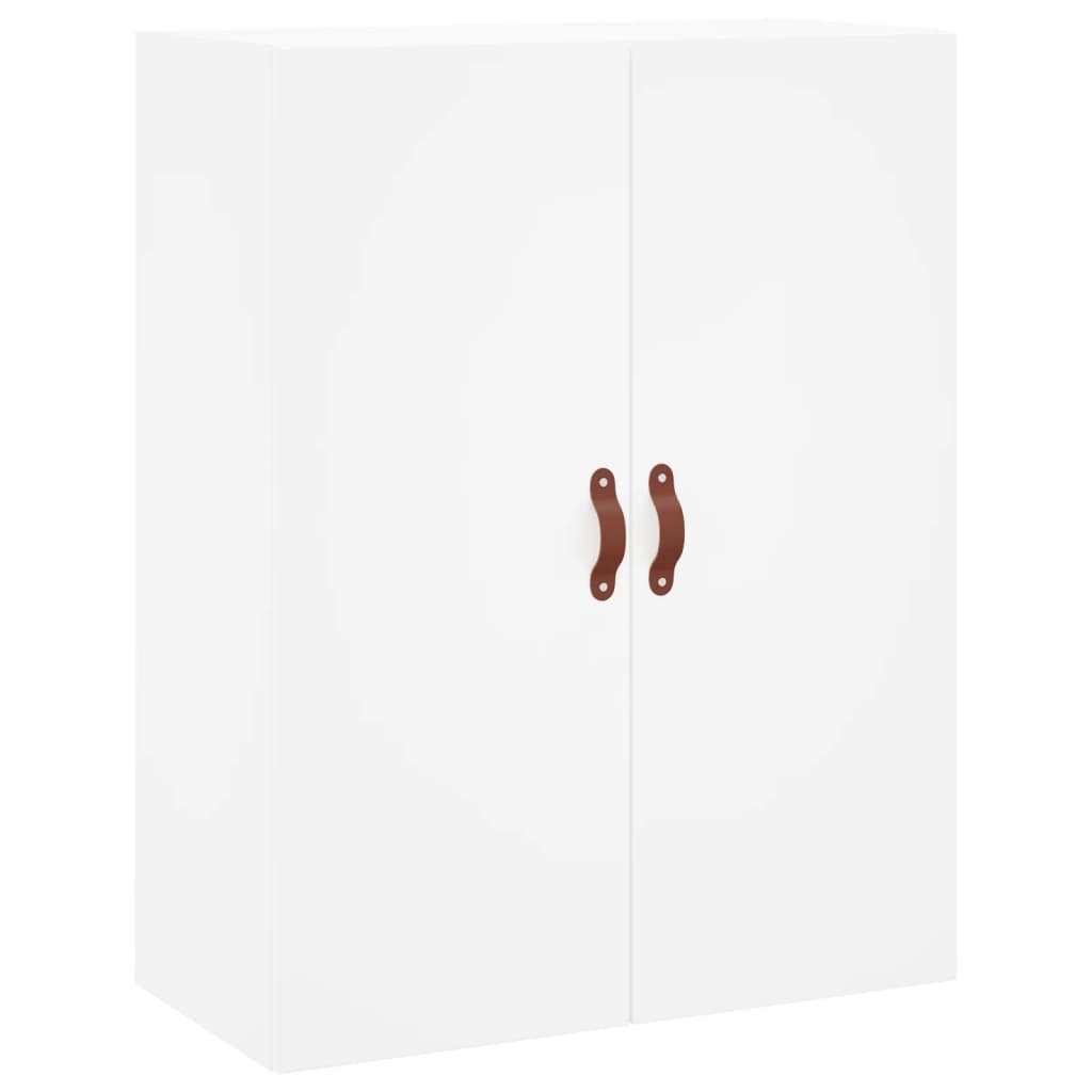 Buffet haut Blanc 69,5x34x180 cm Bois d'ingénierie - XIOS