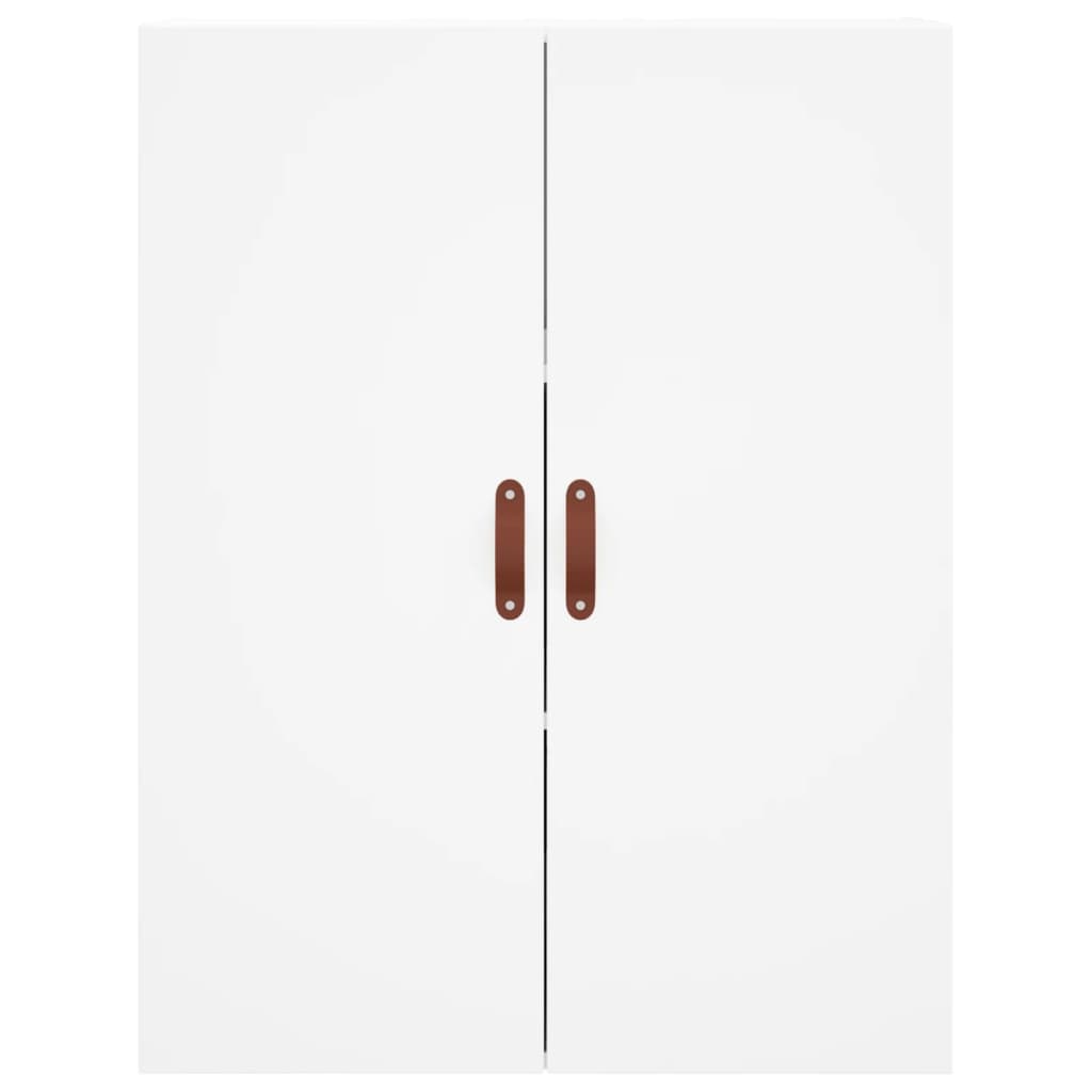 Buffet haut Blanc 69,5x34x180 cm Bois d'ingénierie - XIOS