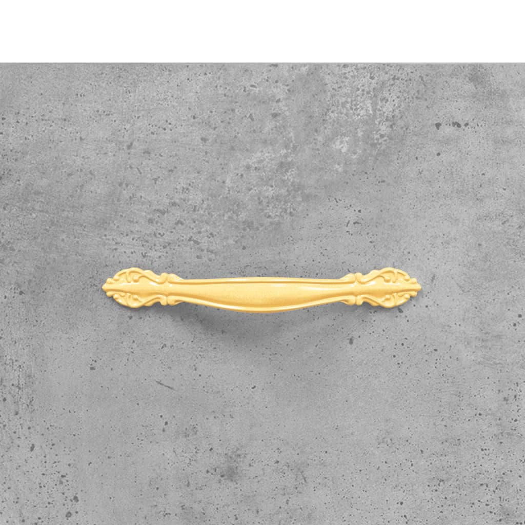 Buffet haut Gris béton 69,5x34x180 cm Bois d'ingénierie - XIOS