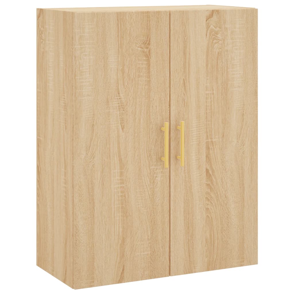 Buffet haut Chêne sonoma 69,5x34x180 cm Bois d'ingénierie - XIOS