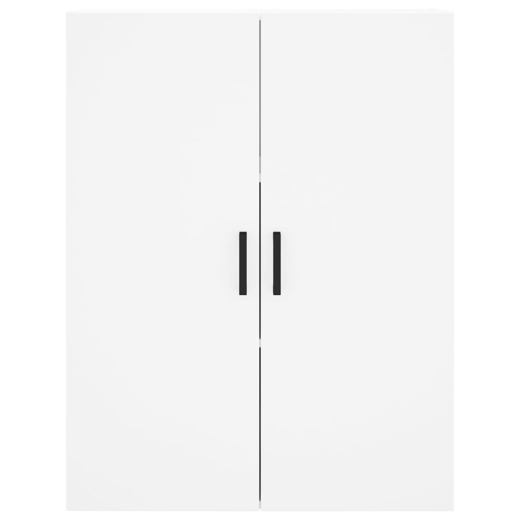 Buffet haut Blanc 69,5x34x180 cm Bois d'ingénierie - XIOS