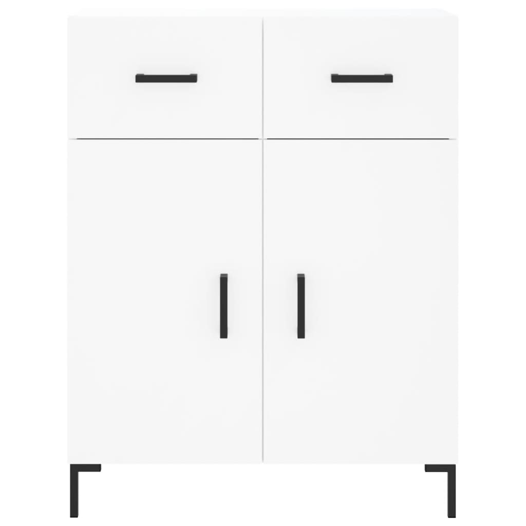 Buffet haut Blanc 69,5x34x180 cm Bois d'ingénierie - XIOS