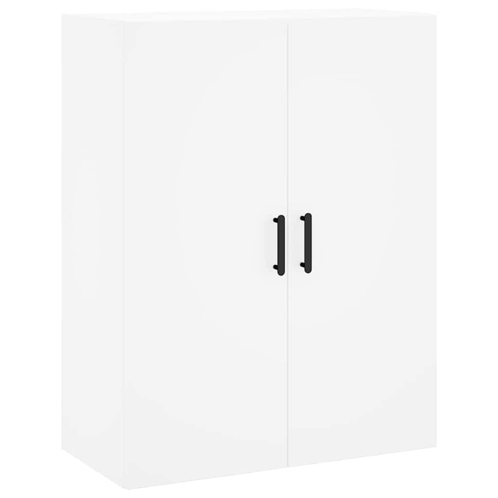 Buffet haut Blanc 69,5x34x180 cm Bois d'ingénierie - XIOS