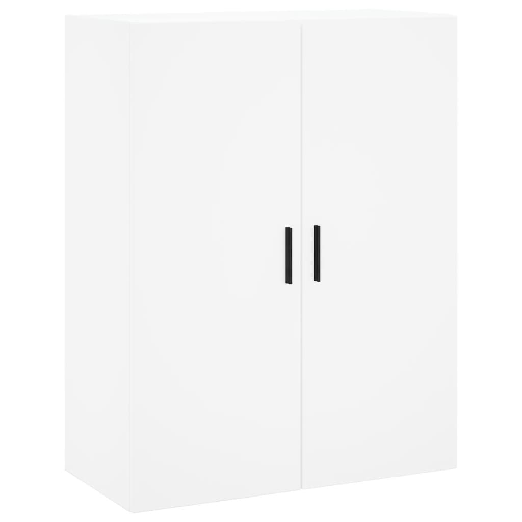 Buffet haut Blanc 69,5x34x180 cm Bois d'ingénierie - XIOS