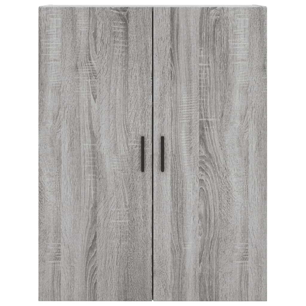 Buffet haut Sonoma gris 69,5x34x180 cm Bois d'ingénierie - XIOS