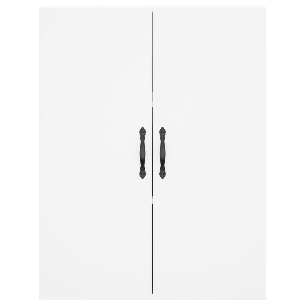 Buffet haut Blanc 69,5x34x180 cm Bois d'ingénierie - XIOS