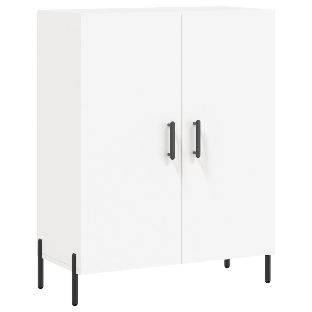 Buffet haut Blanc 69,5x34x180 cm Bois d'ingénierie - XIOS
