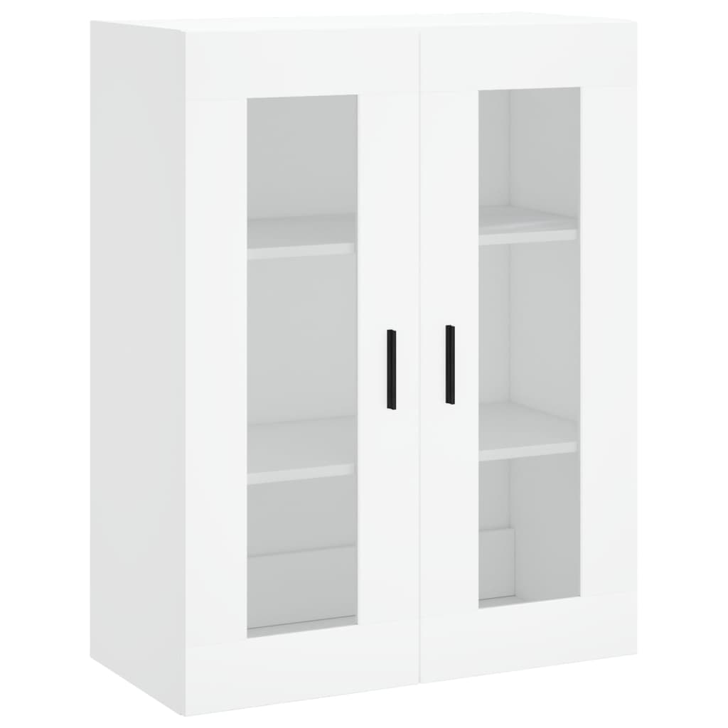 Buffet haut Blanc 69,5x34x180 cm Bois d'ingénierie - XIOS
