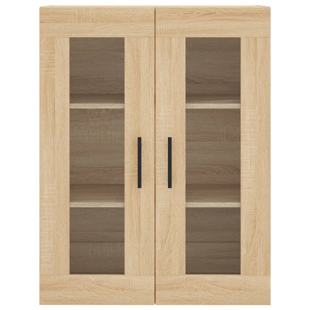Buffet haut Chêne sonoma 69,5x34x180 cm Bois d'ingénierie - XIOS