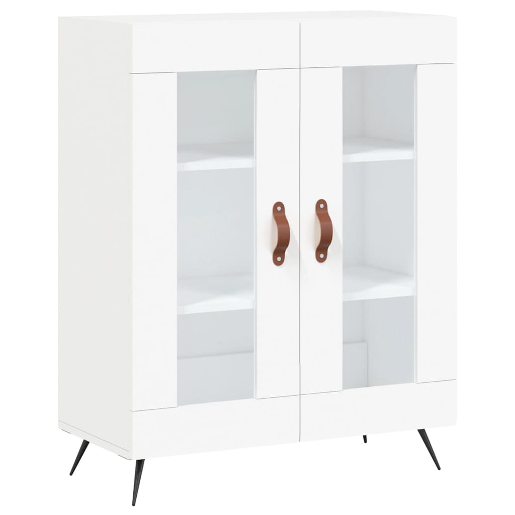 Buffet haut Blanc 69,5x34x180 cm Bois d'ingénierie - XIOS