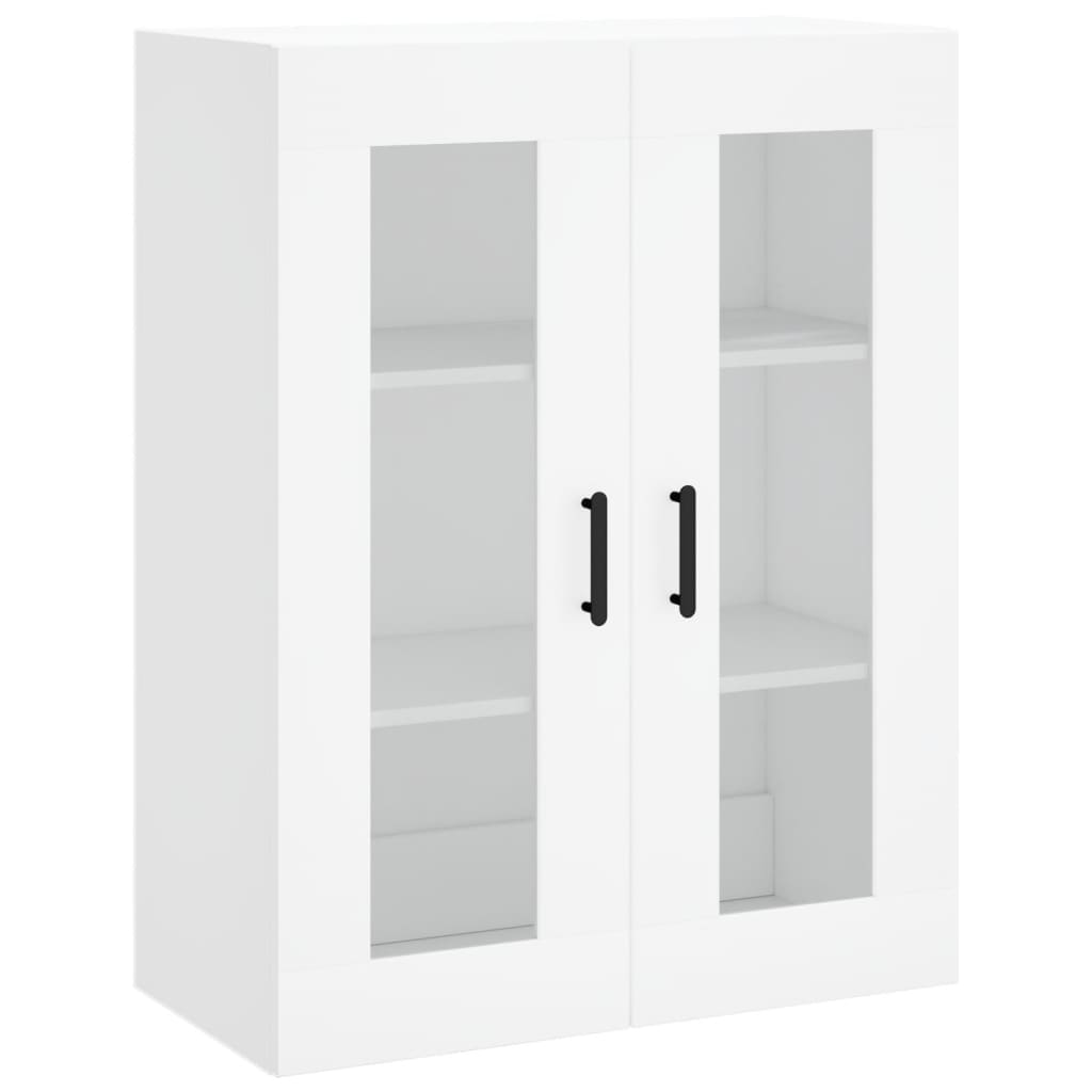 Buffet haut Blanc 69,5x34x180 cm Bois d'ingénierie - XIOS
