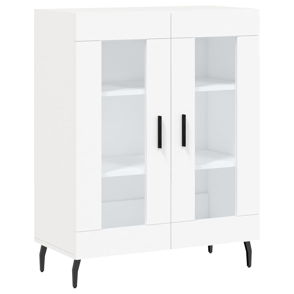 Buffet haut Blanc 69,5x34x180 cm Bois d'ingénierie - XIOS
