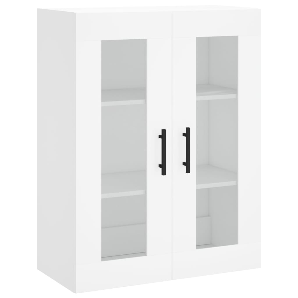 Buffet haut Blanc 69,5x34x180 cm Bois d'ingénierie - XIOS