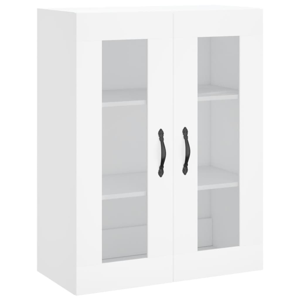 Buffet haut Blanc 69,5x34x180 cm Bois d'ingénierie - XIOS