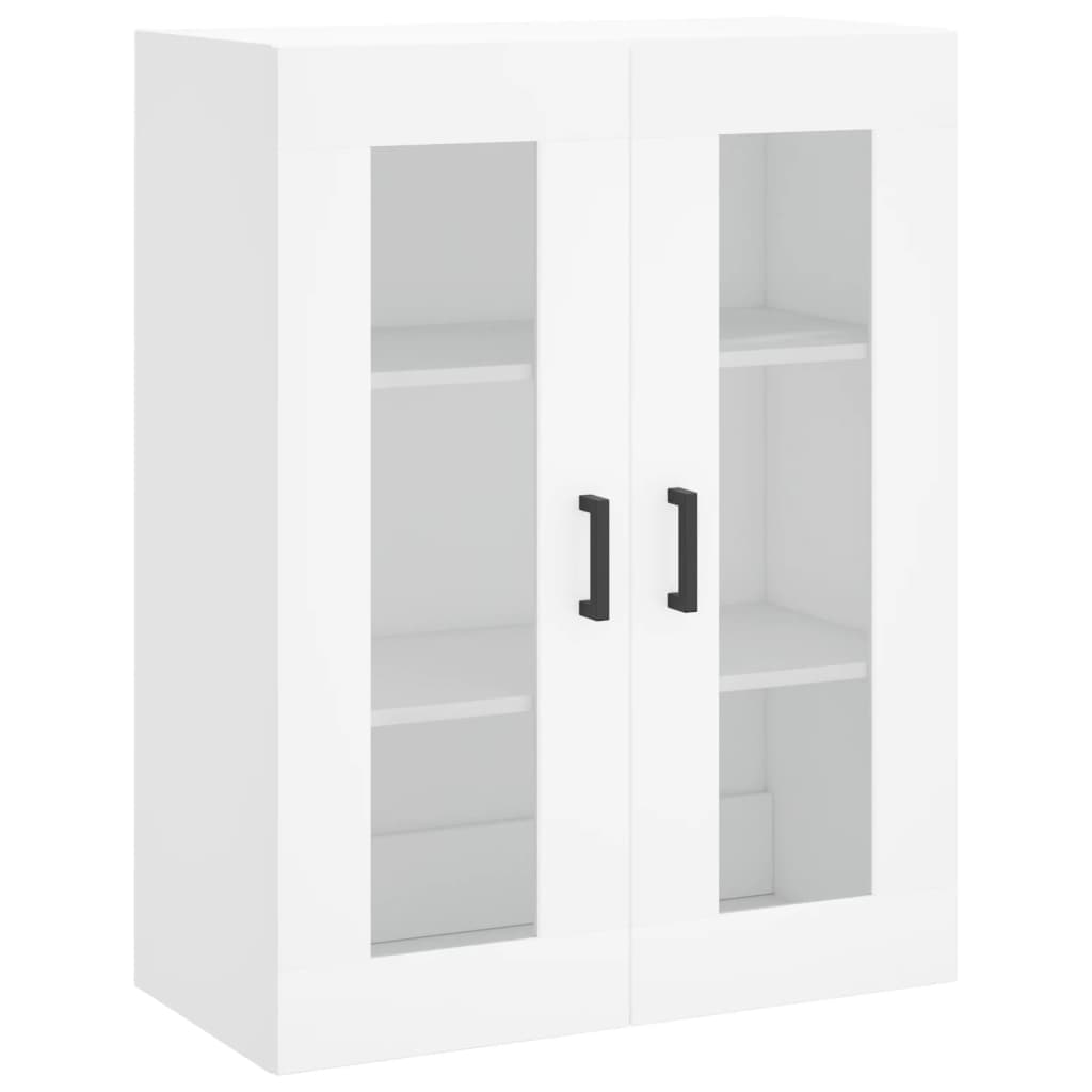 Buffet haut Blanc 69,5x34x180 cm Bois d'ingénierie - XIOS