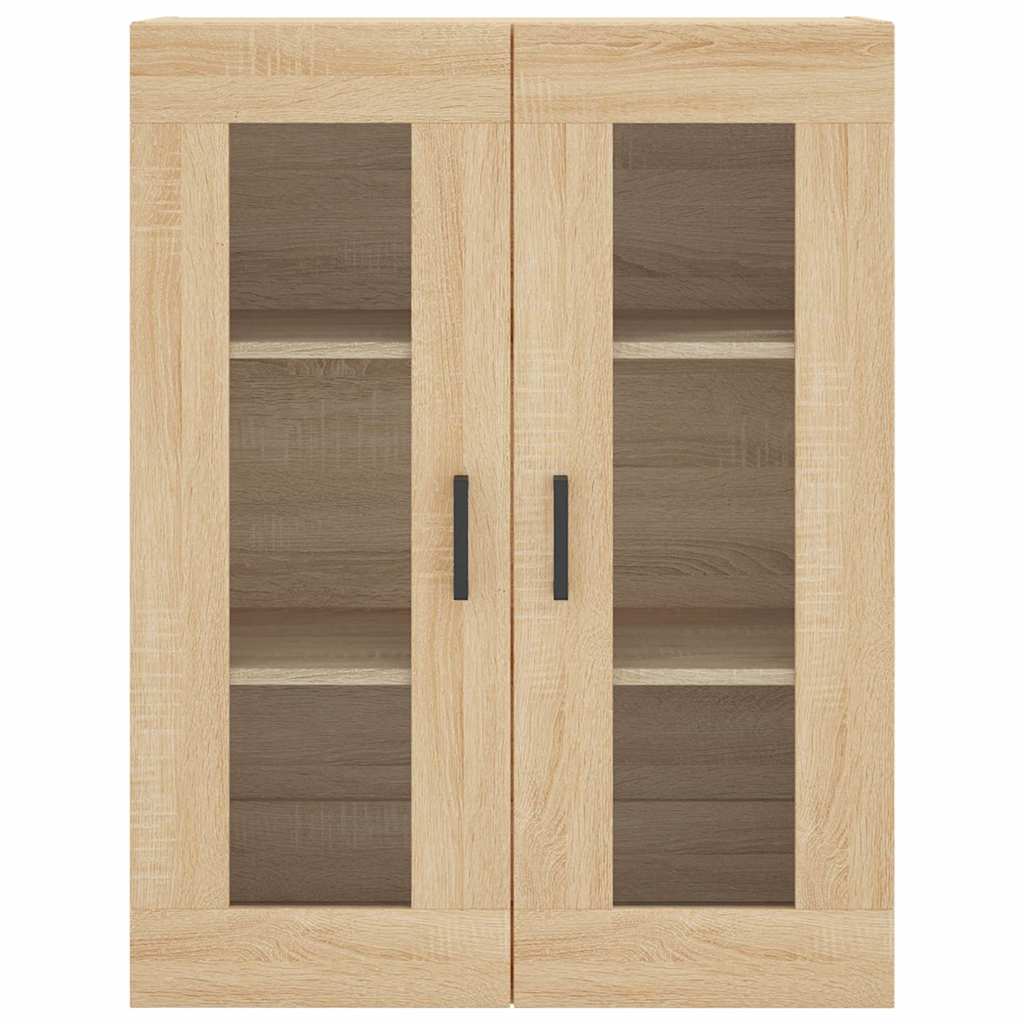 Buffet haut Chêne sonoma 69,5x34x180 cm Bois d'ingénierie - XIOS