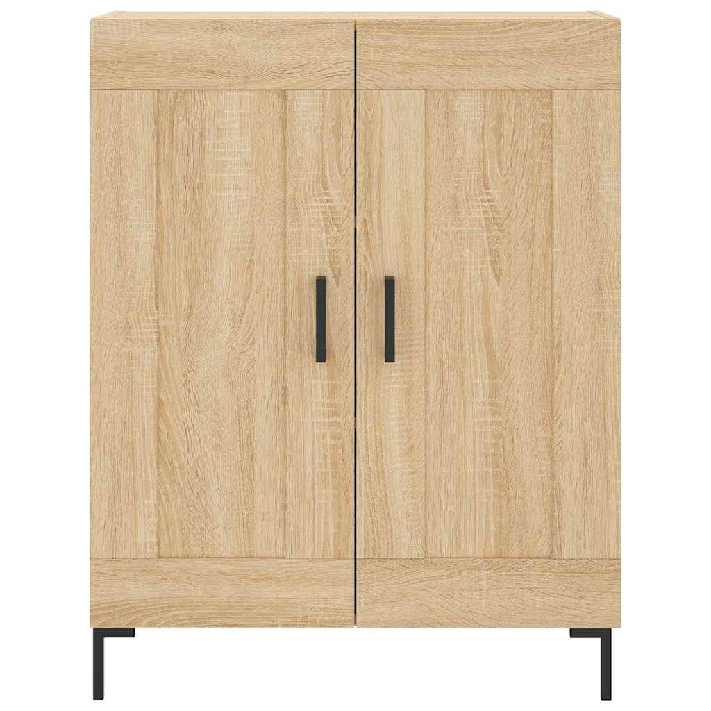Buffet haut Chêne sonoma 69,5x34x180 cm Bois d'ingénierie - XIOS