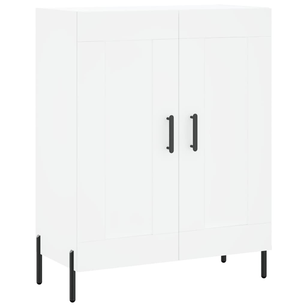 Buffet haut Blanc 69,5x34x180 cm Bois d'ingénierie - XIOS