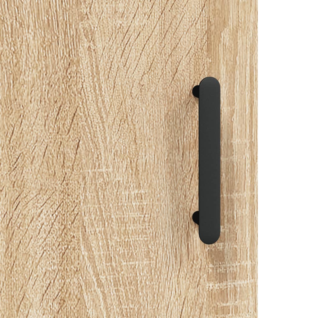 Buffet haut Chêne sonoma 69,5x34x180 cm Bois d'ingénierie - XIOS