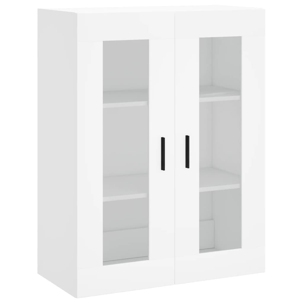Buffet haut Blanc 69,5x34x180 cm Bois d'ingénierie - XIOS