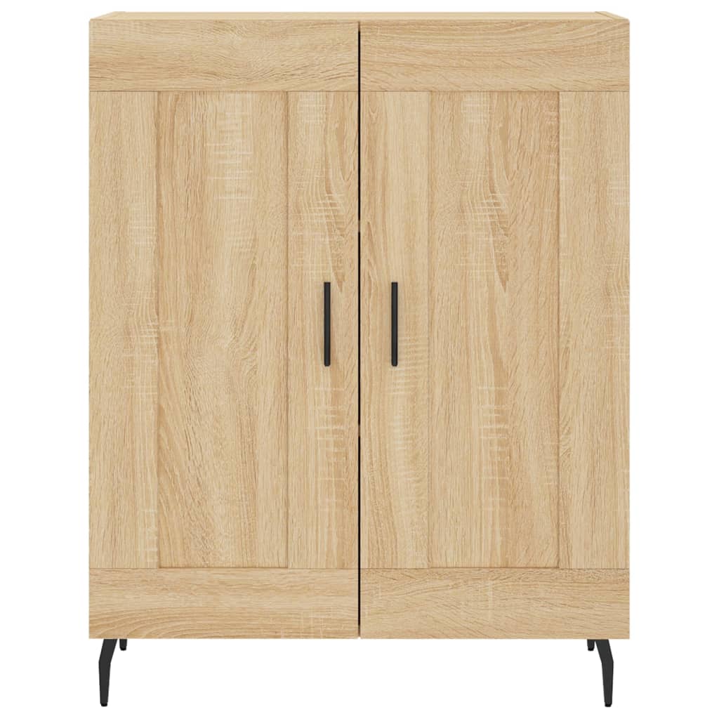 Buffet haut Chêne sonoma 69,5x34x180 cm Bois d'ingénierie
