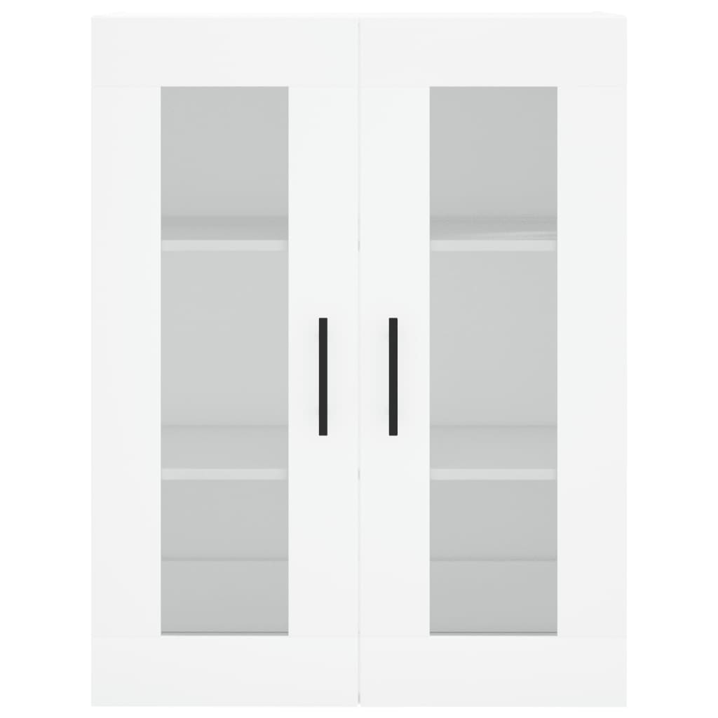 Buffet haut Blanc 69,5x34x180 cm Bois d'ingénierie - XIOS