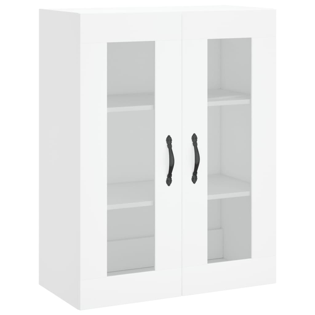 Buffet haut Blanc 69,5x34x180 cm Bois d'ingénierie - XIOS
