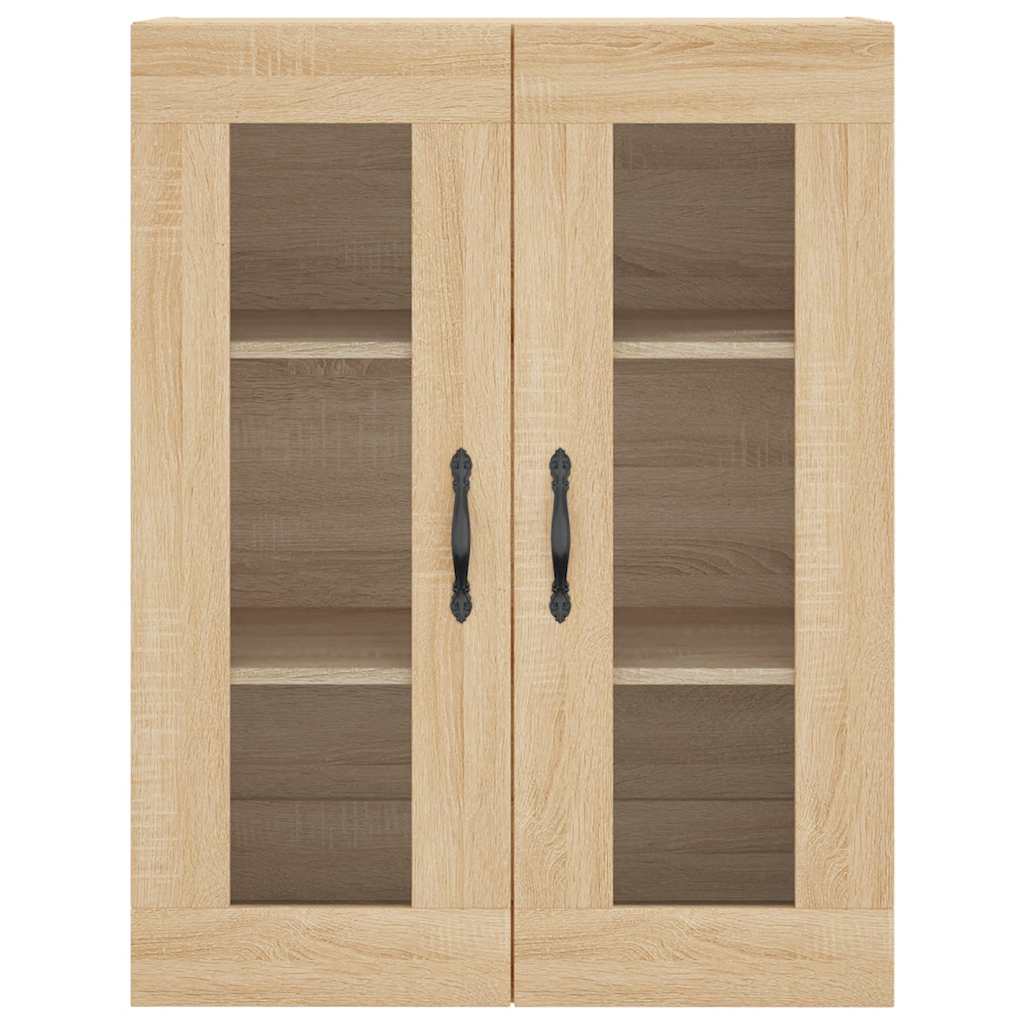 Buffet haut Chêne sonoma 69,5x34x180 cm Bois d'ingénierie - XIOS