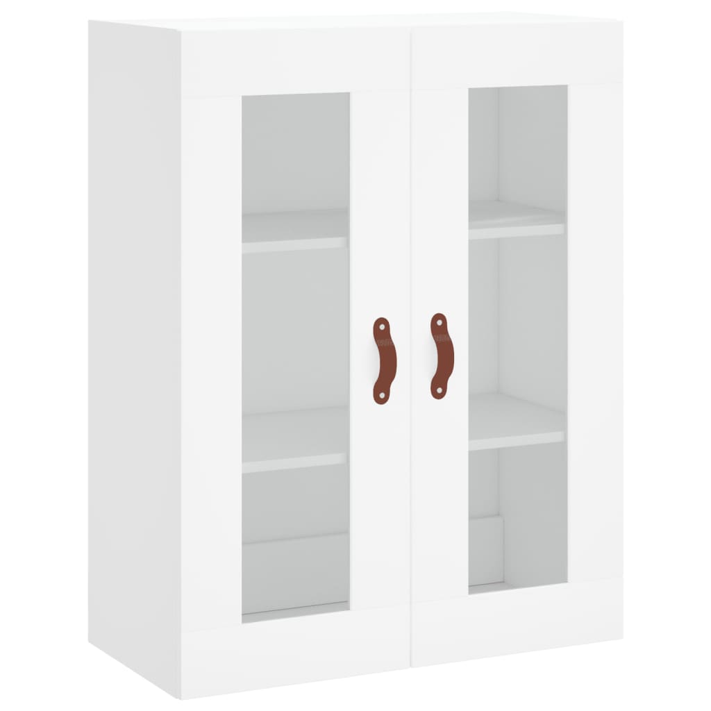 Buffet haut Blanc 69,5x34x180 cm Bois d'ingénierie - XIOS