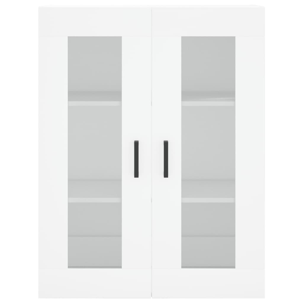 Buffet haut Blanc 69,5x34x180 cm Bois d'ingénierie - XIOS