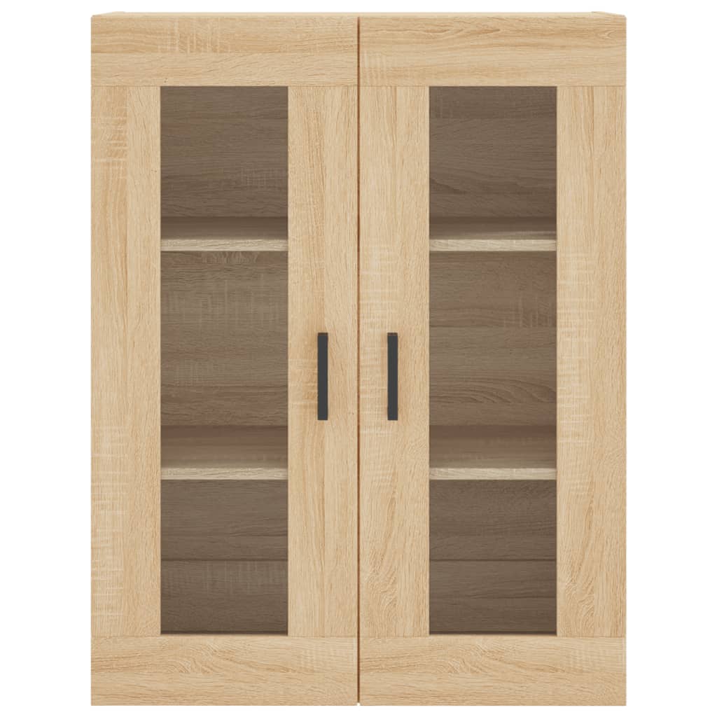 Buffet haut Chêne sonoma 69,5x34x180 cm Bois d'ingénierie - XIOS