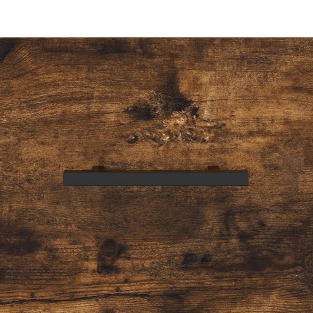 Buffet haut Chêne fumé 69,5x34x180 cm Bois d'ingénierie - XIOS