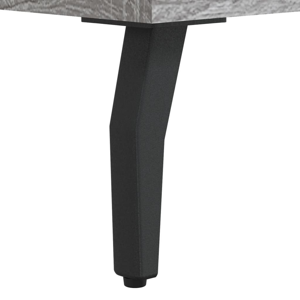 Buffet haut Sonoma gris 69,5x34x180 cm Bois d'ingénierie - XIOS