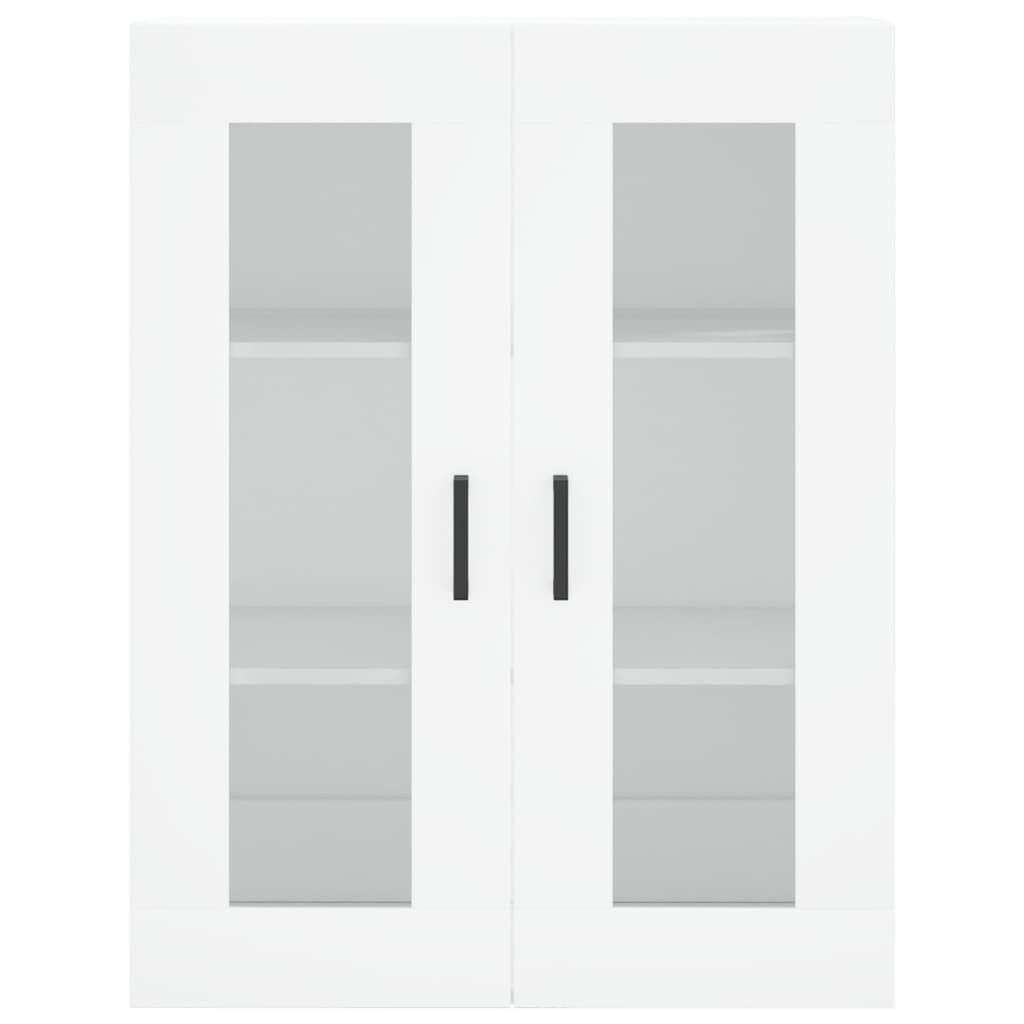 Buffet haut Blanc 69,5x34x180 cm Bois d'ingénierie - XIOS