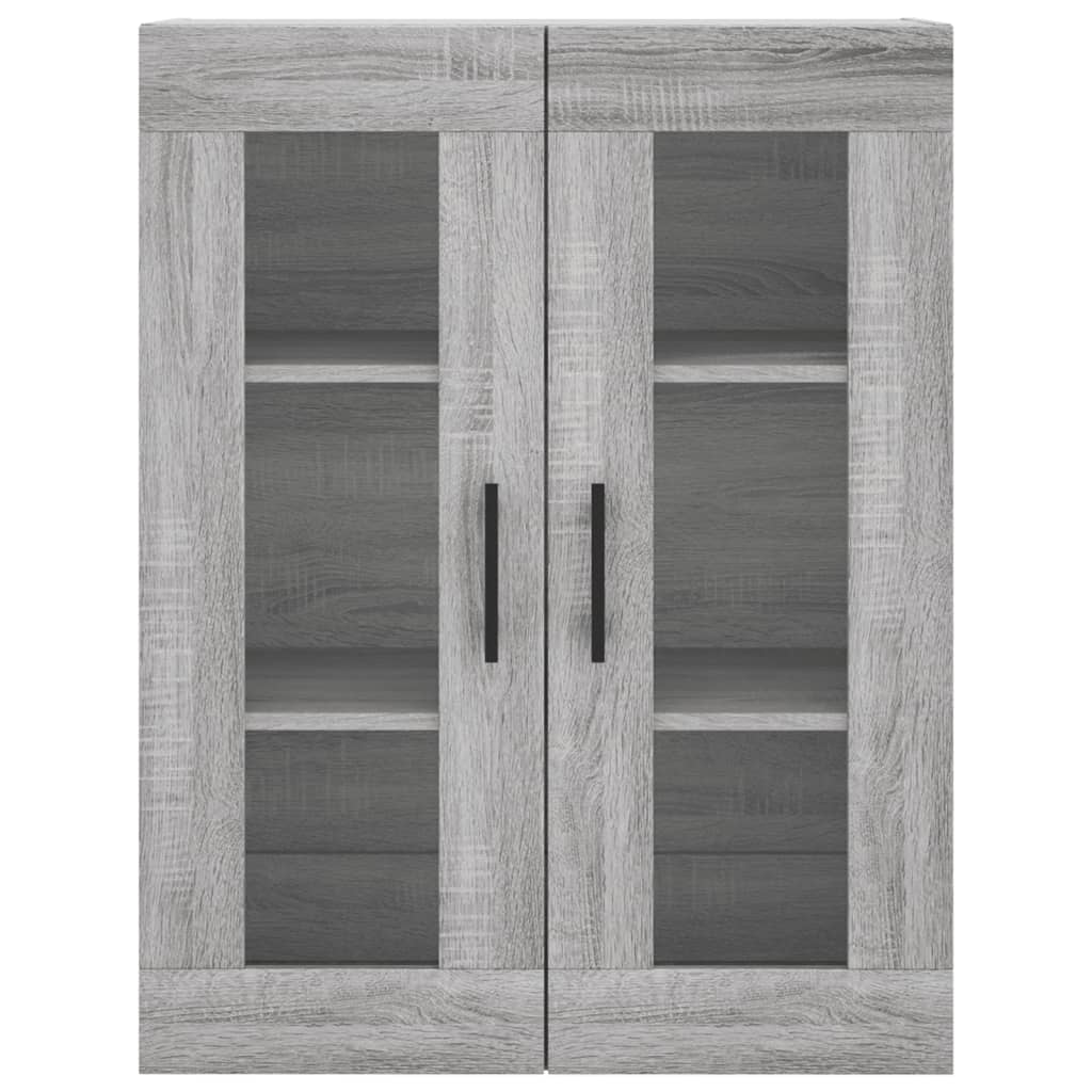 Buffet haut Sonoma gris 69,5x34x180 cm Bois d'ingénierie - XIOS