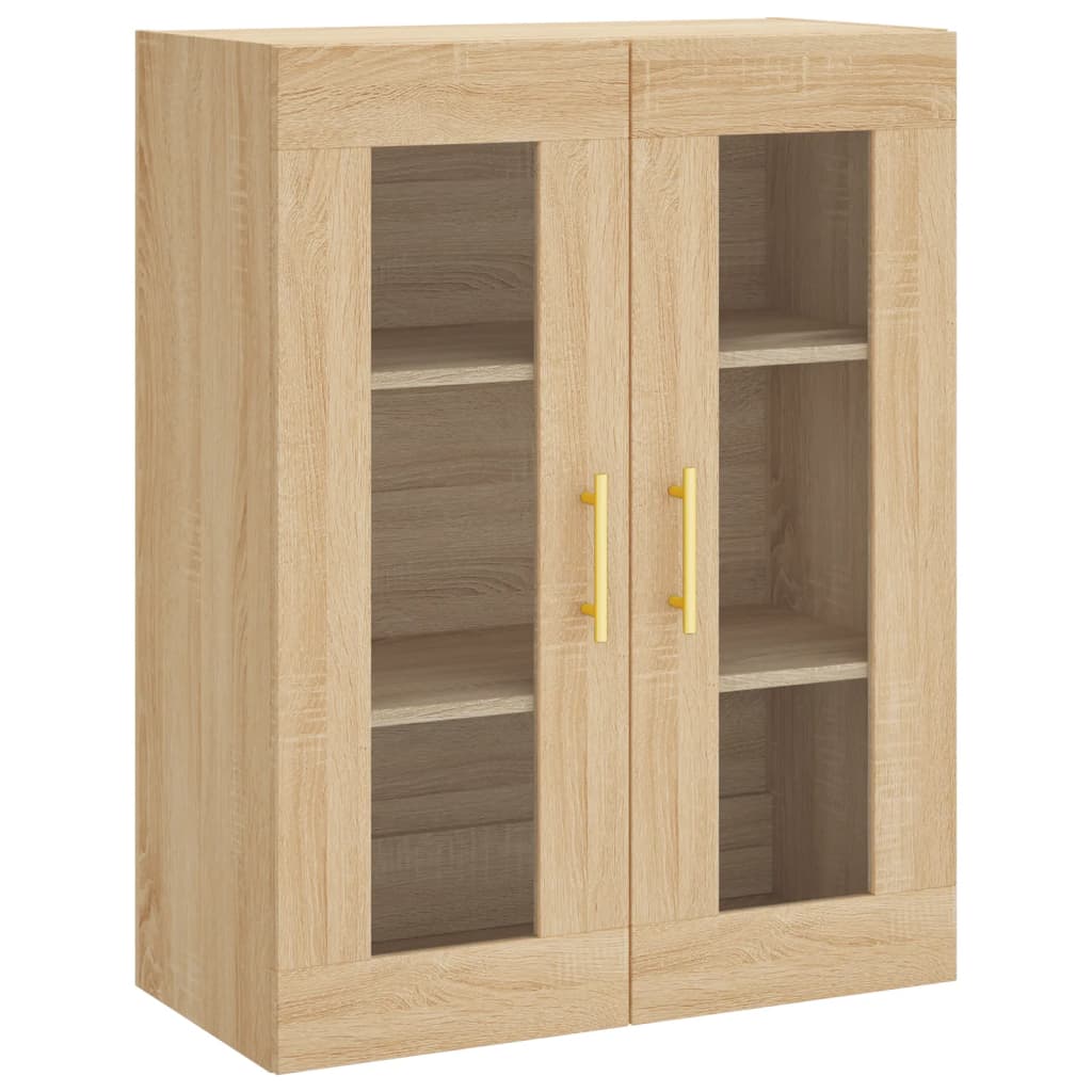 Buffet haut Chêne sonoma 69,5x34x180 cm Bois d'ingénierie - XIOS
