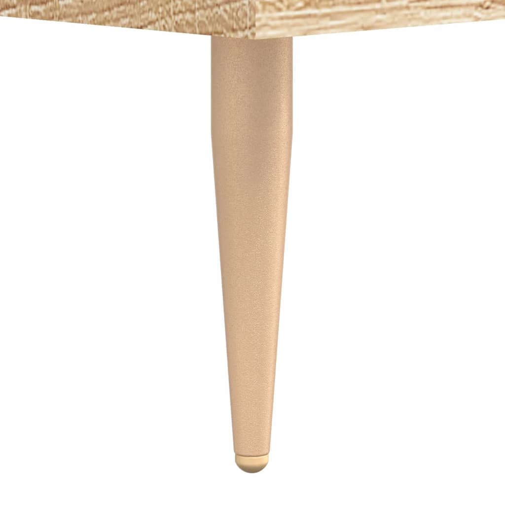 Buffet haut Chêne sonoma 69,5x34x180 cm Bois d'ingénierie - XIOS