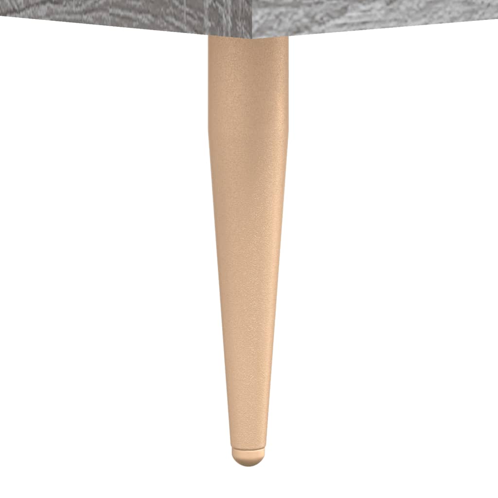 Buffet haut Sonoma gris 69,5x34x180 cm Bois d'ingénierie - XIOS