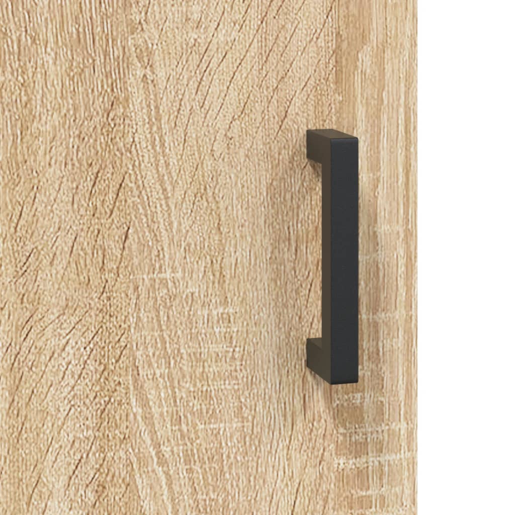 Buffet haut Chêne sonoma 69,5x34x180 cm Bois d'ingénierie - XIOS