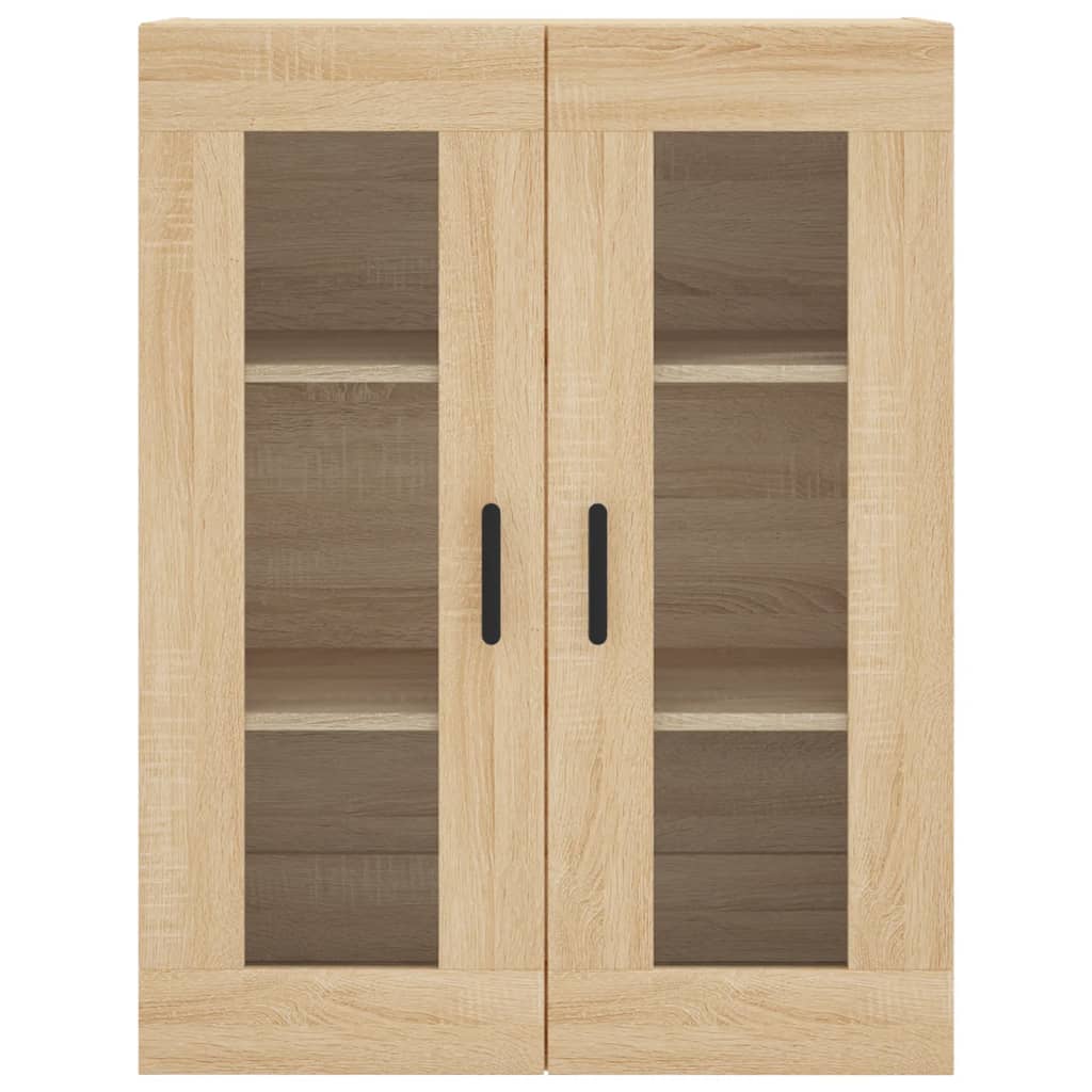 Buffet haut Chêne sonoma 69,5x34x180 cm Bois d'ingénierie - XIOS