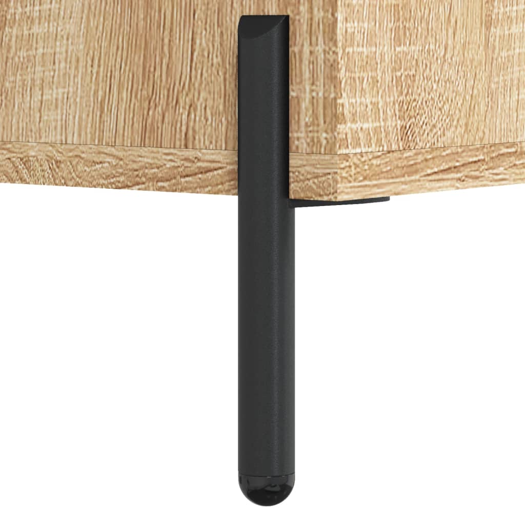 Buffet haut Chêne sonoma 69,5x34x180 cm Bois d'ingénierie - XIOS