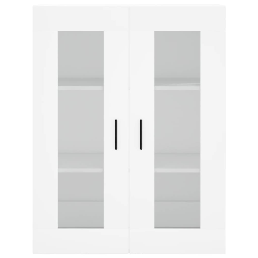 Buffet haut Blanc 69,5x34x180 cm Bois d'ingénierie - XIOS