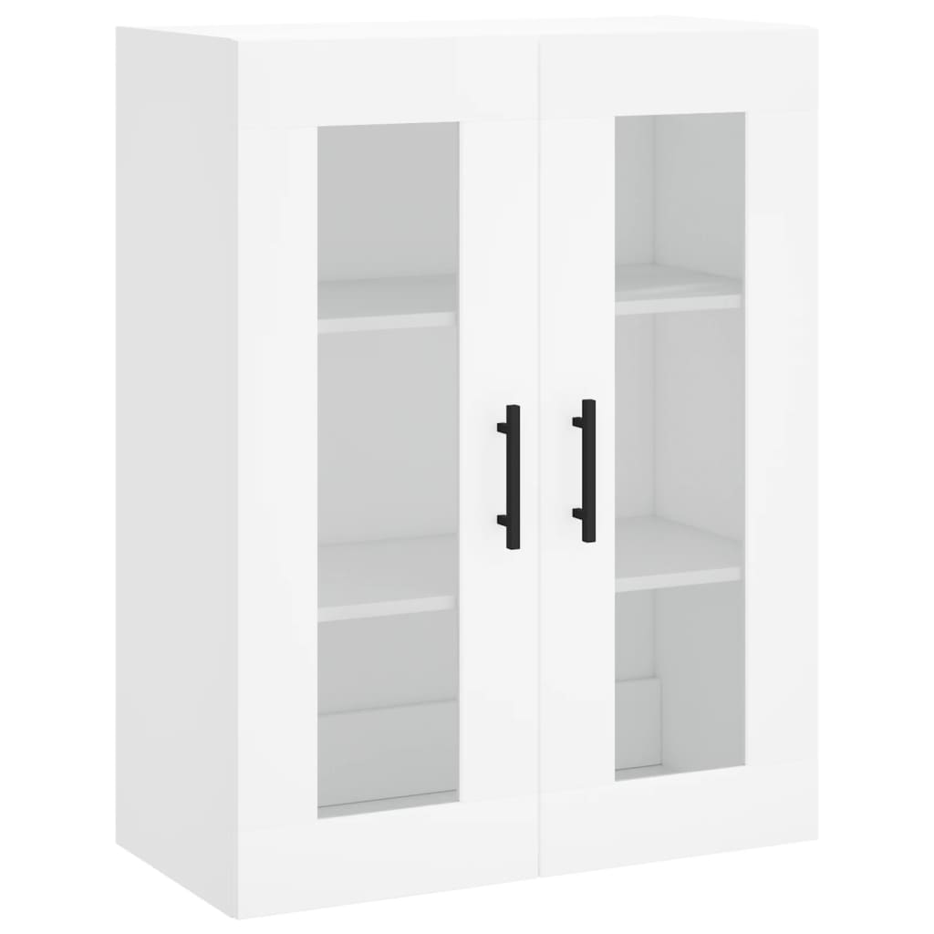 Buffet haut Blanc 69,5x34x180 cm Bois d'ingénierie - XIOS