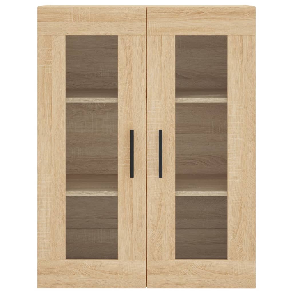 Buffet haut Chêne sonoma 69,5x34x180 cm Bois d'ingénierie - XIOS