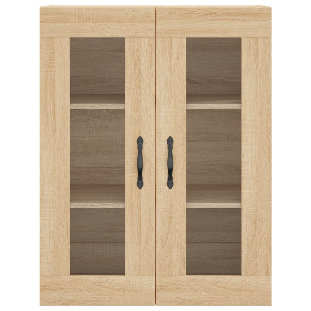 Buffet haut Chêne sonoma 69,5x34x180 cm Bois d'ingénierie - XIOS