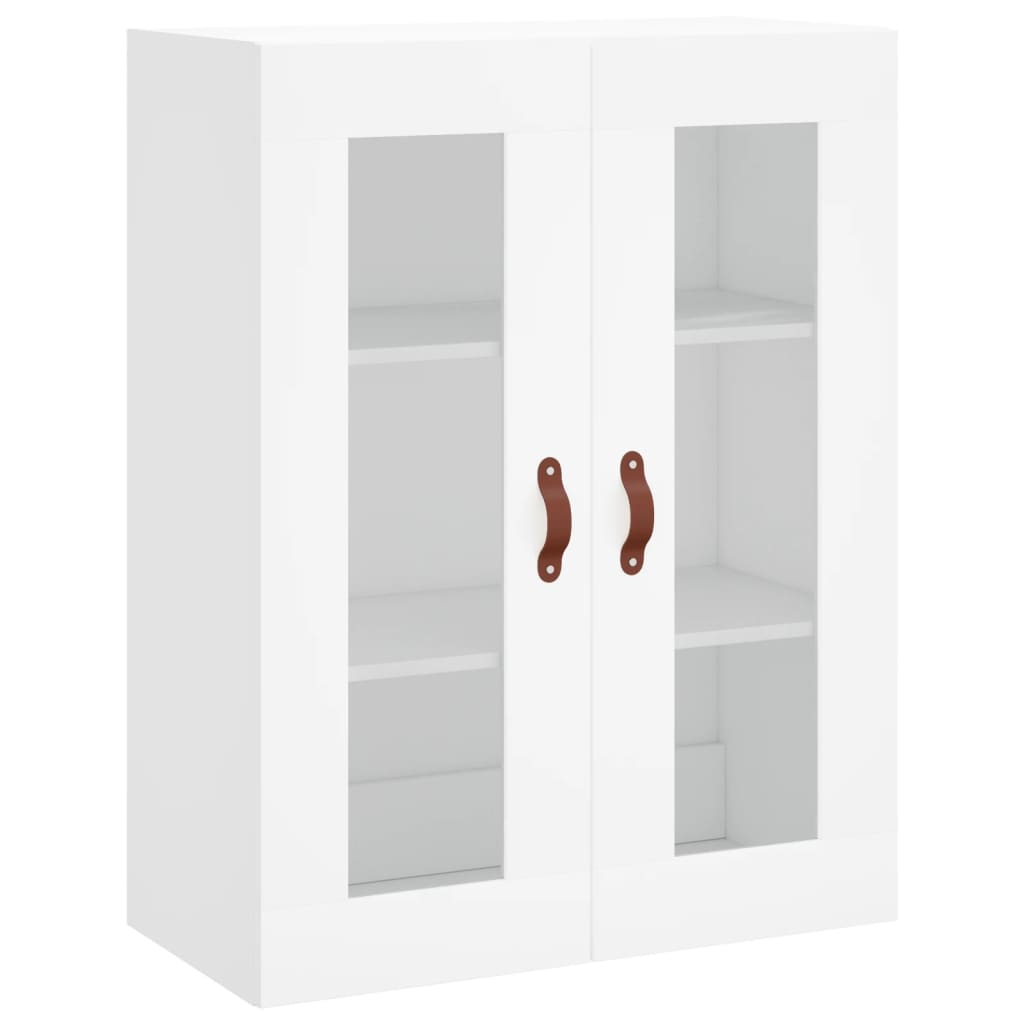 Buffet haut Blanc 69,5x34x180 cm Bois d'ingénierie - XIOS
